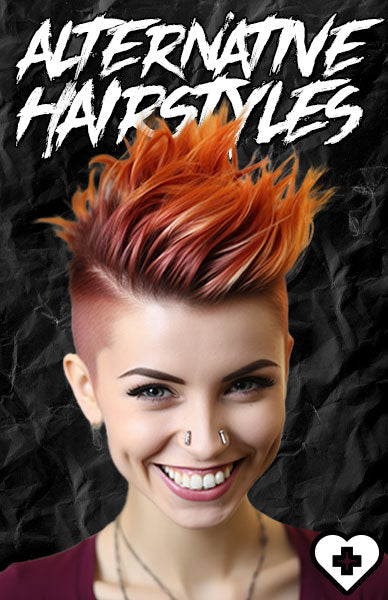 5 Cool Alternative Hairstyles to get that Edgy Look! -