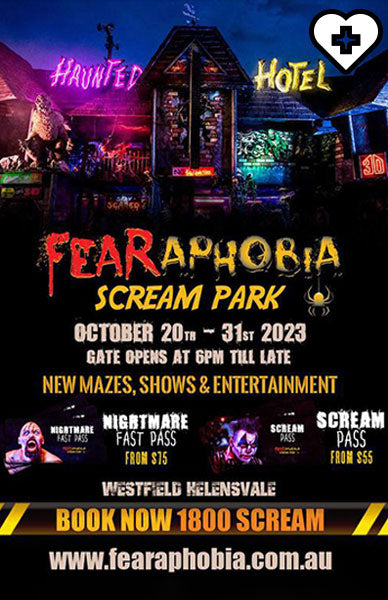Fearaphobia: Australia's Premier Haunted Scream Park x BESERK