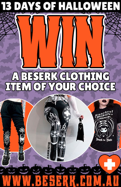 WIN A BESERK CLOTHING ITEM OF YOUR CHOICE