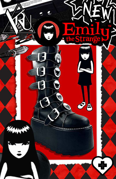 YRU x EMILY THE STRANGE SHOES HAVE ARRIVED! 💔