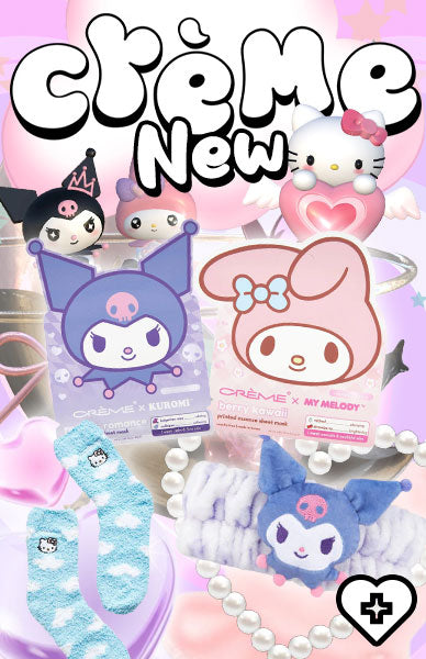 Dive into Cuteness Overload with Sanrio x The Creme Shop Skincare Collection!