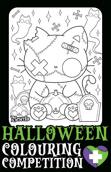 HALLOWEEN COLOURING COMPETITION 2024
