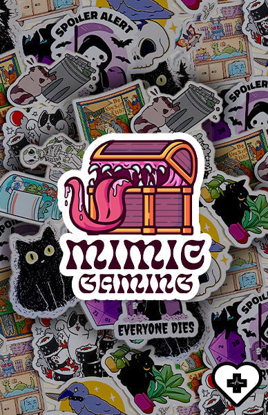 NEW MIMIC GAMING CO STICKERS!