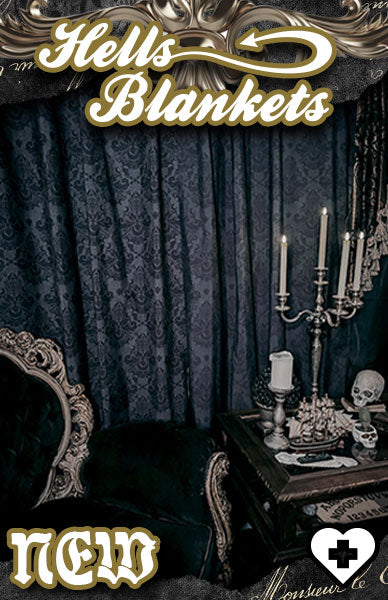 NEW HELLS BLANKETS BLACKOUT CURTAINS!