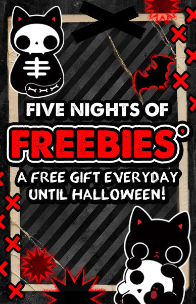 FIVE NIGHTS OF FREEBIES! 🎃🧡