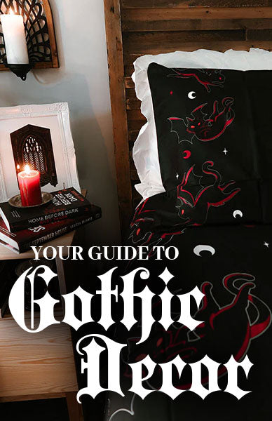 6 Ways to Use Gothic Decor to Create Your Gloomy Paradise