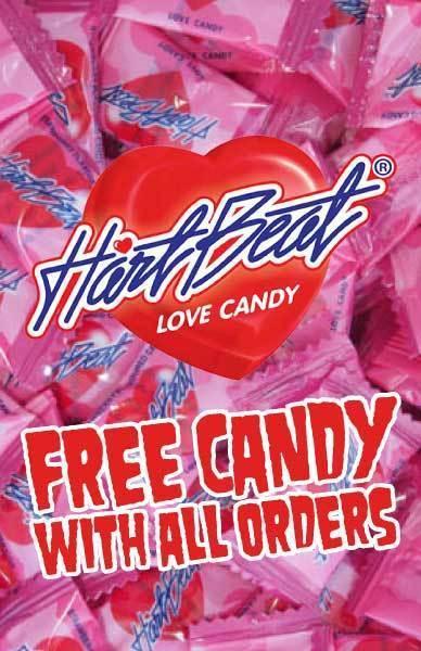 Free HartBeat Candy in all orders! - Beserk
