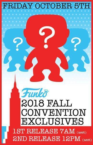 NYCC FALL CONVENTION FUNKO EXCLUSIVE RELEASES! - Beserk