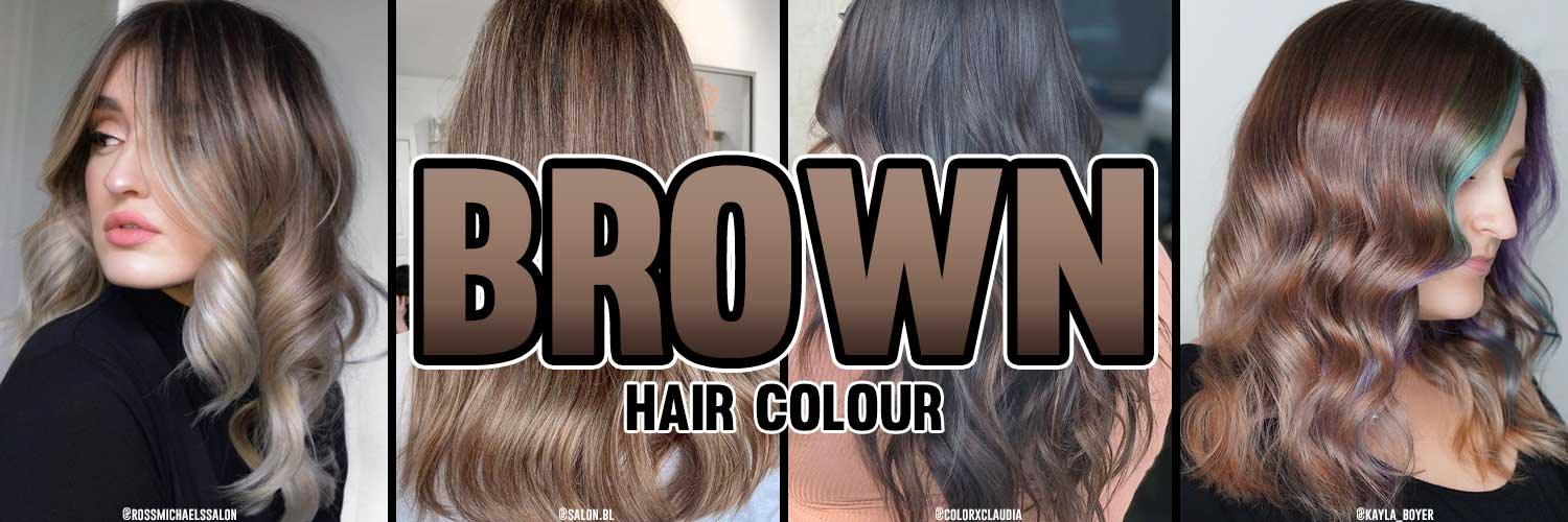 BROWN HAIR COLOUR & HAIR DYE - Beserk