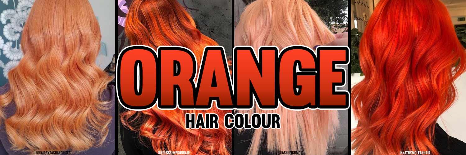 ORANGE HAIR COLOUR & HAIR DYE - Beserk