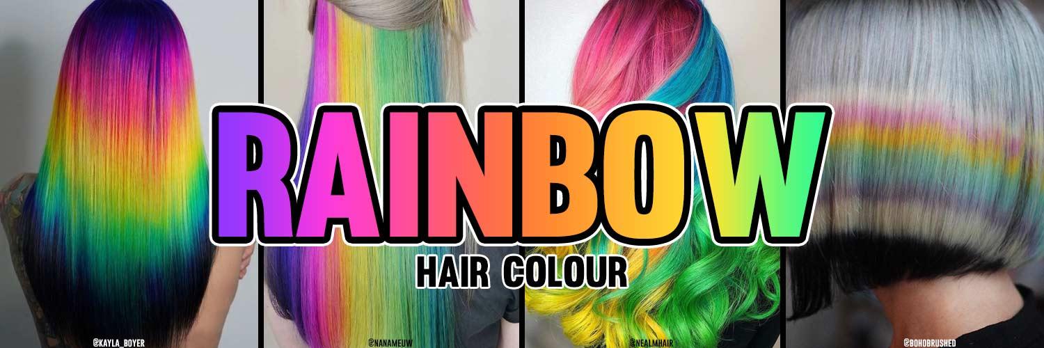RAINBOW HAIR COLOUR & HAIR DYE - Beserk