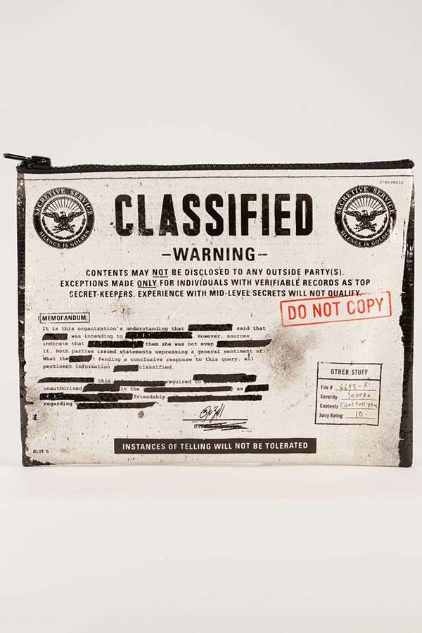 Classified | ZIPPER POUCH