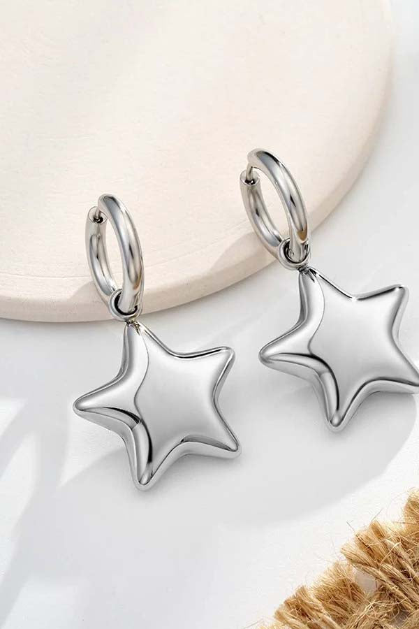 Bubble Star | HOOP EARRINGS