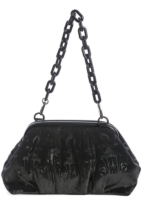 Velvet Chandelier | SHOULDER BAG*