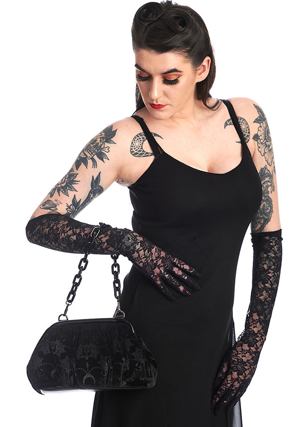 Velvet Chandelier | SHOULDER BAG*