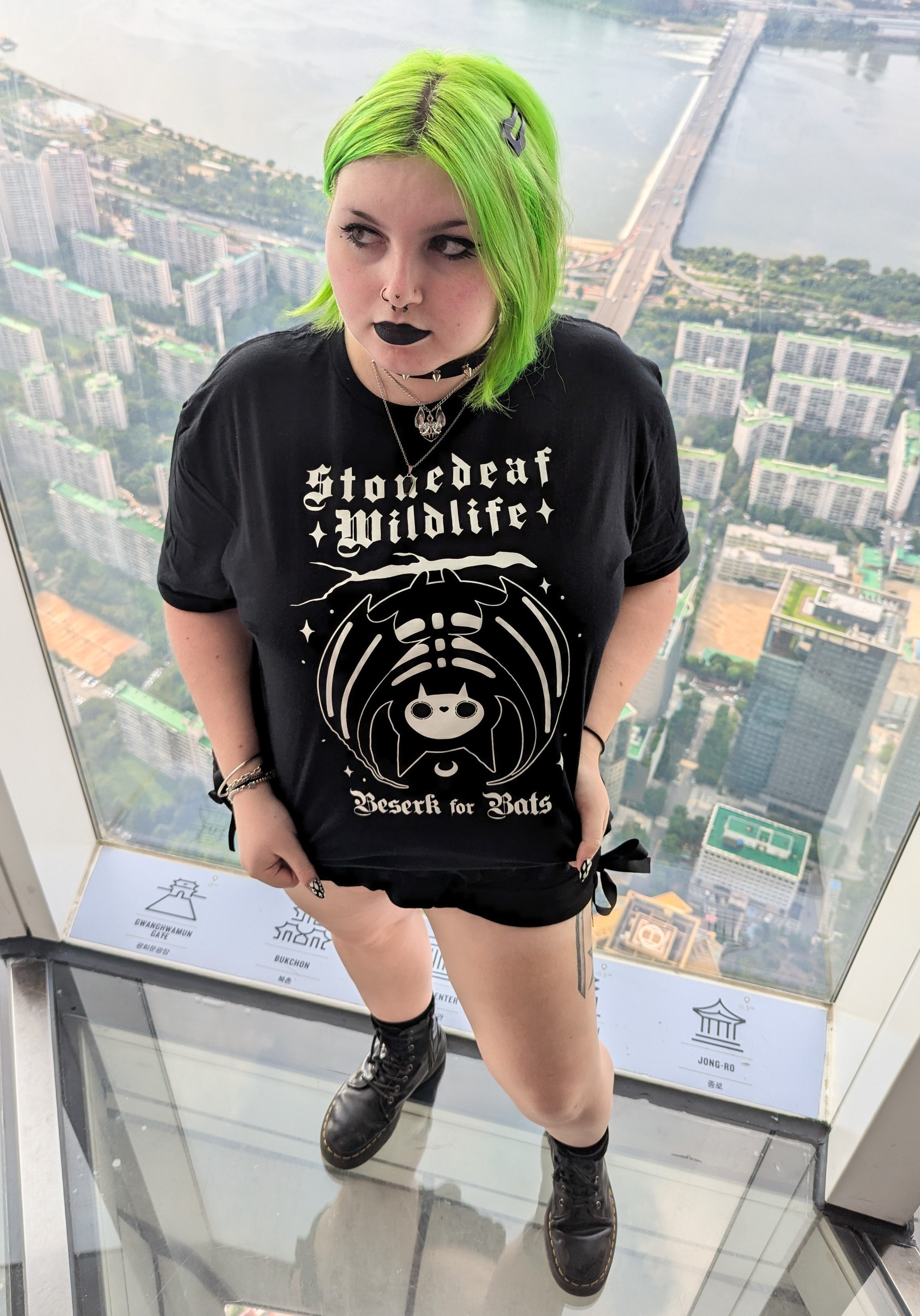 Batty Bones | STONEDEAF CHARITY T-SHIRT**