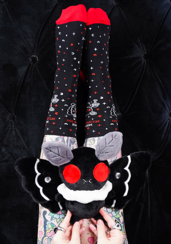 Mothman Believes In You | CREW SOCKS