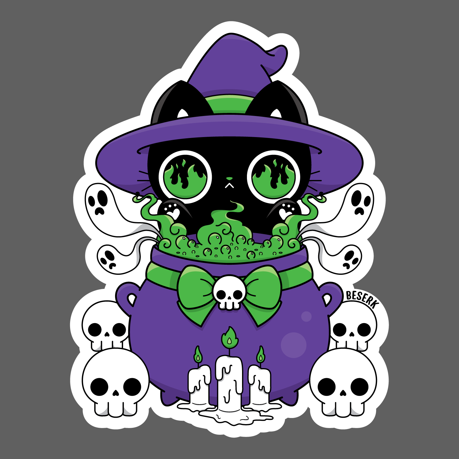 Hocus Purr-cus | STICKER