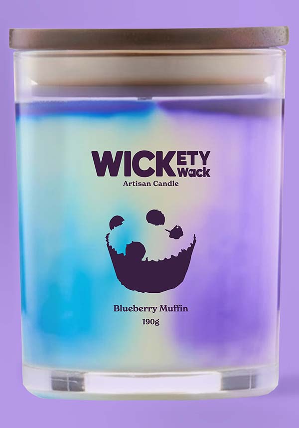 Wick’ety Wack Blueberry Muffin - Front View