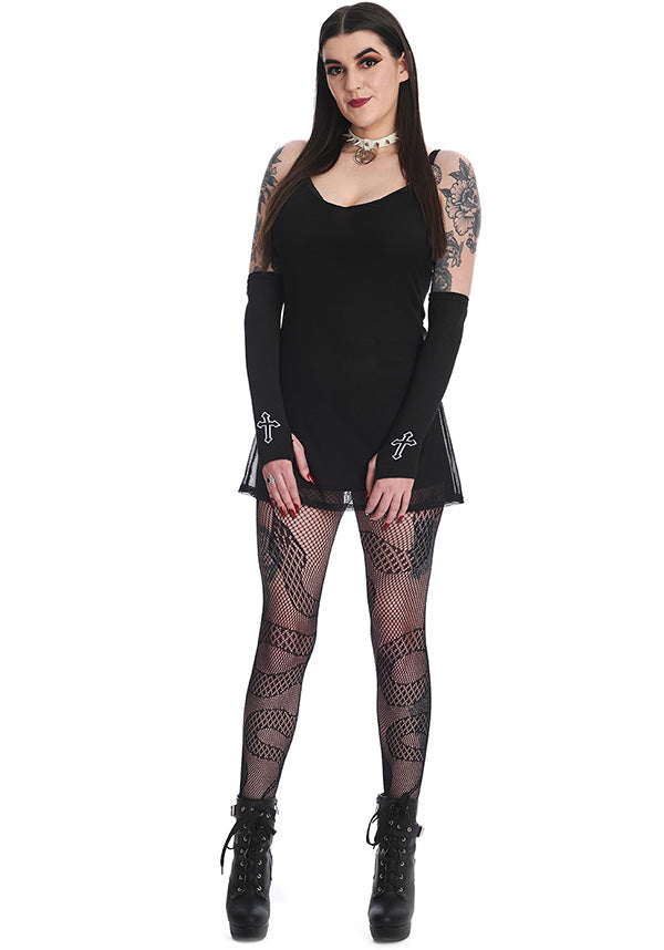 Vinka | MESH MINI DRESS*