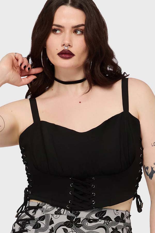 Fawnelle Lace Up | CORSET TOP