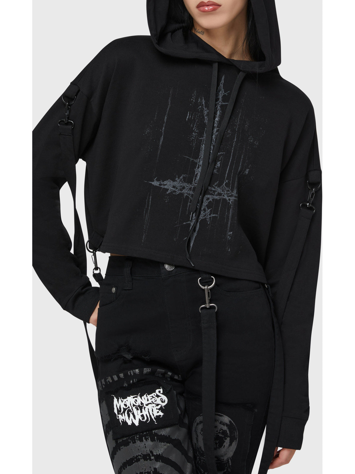Final Dictvm | CROPPED HOODIE