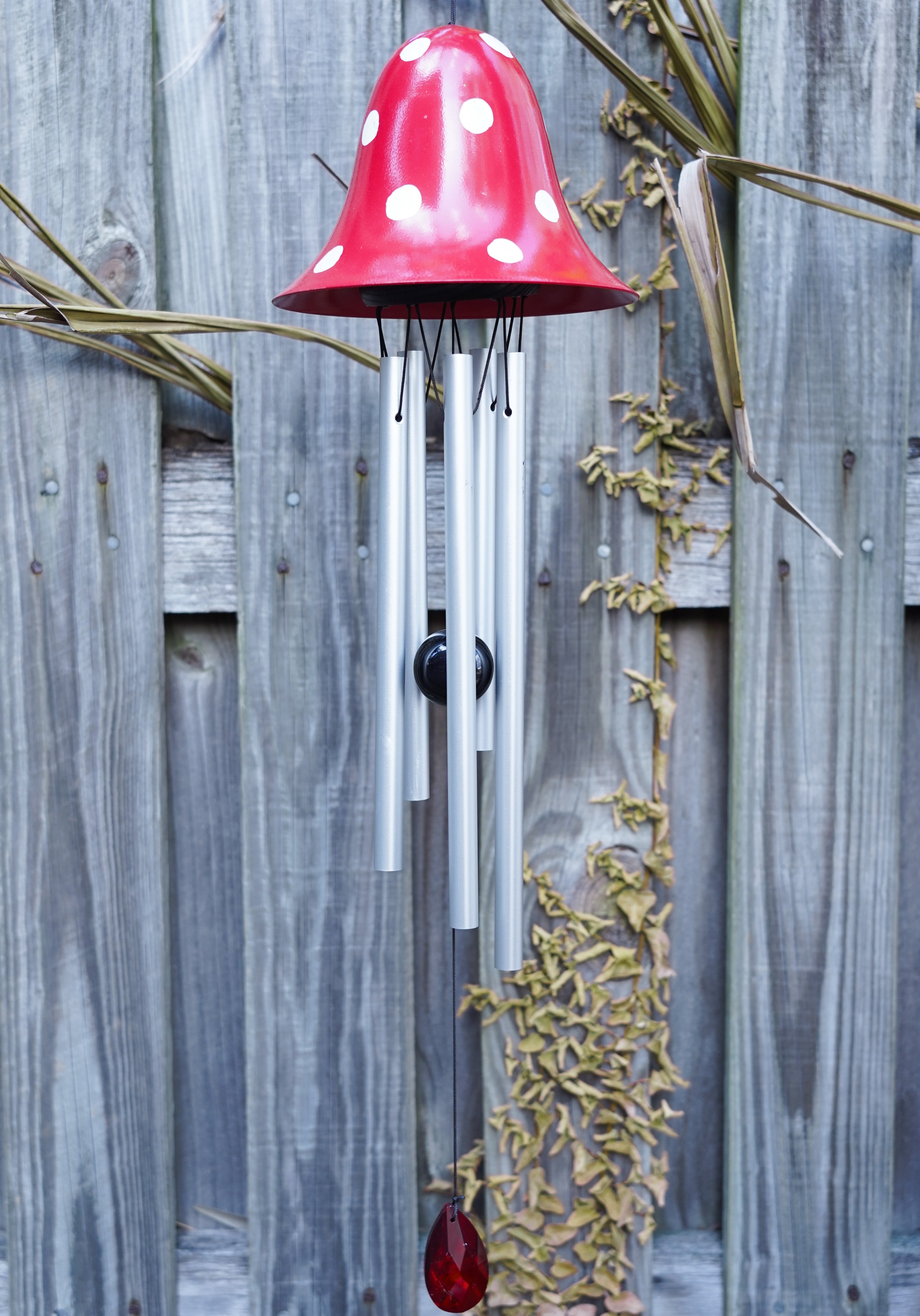Metal Mushroom Red | WINDCHIME
