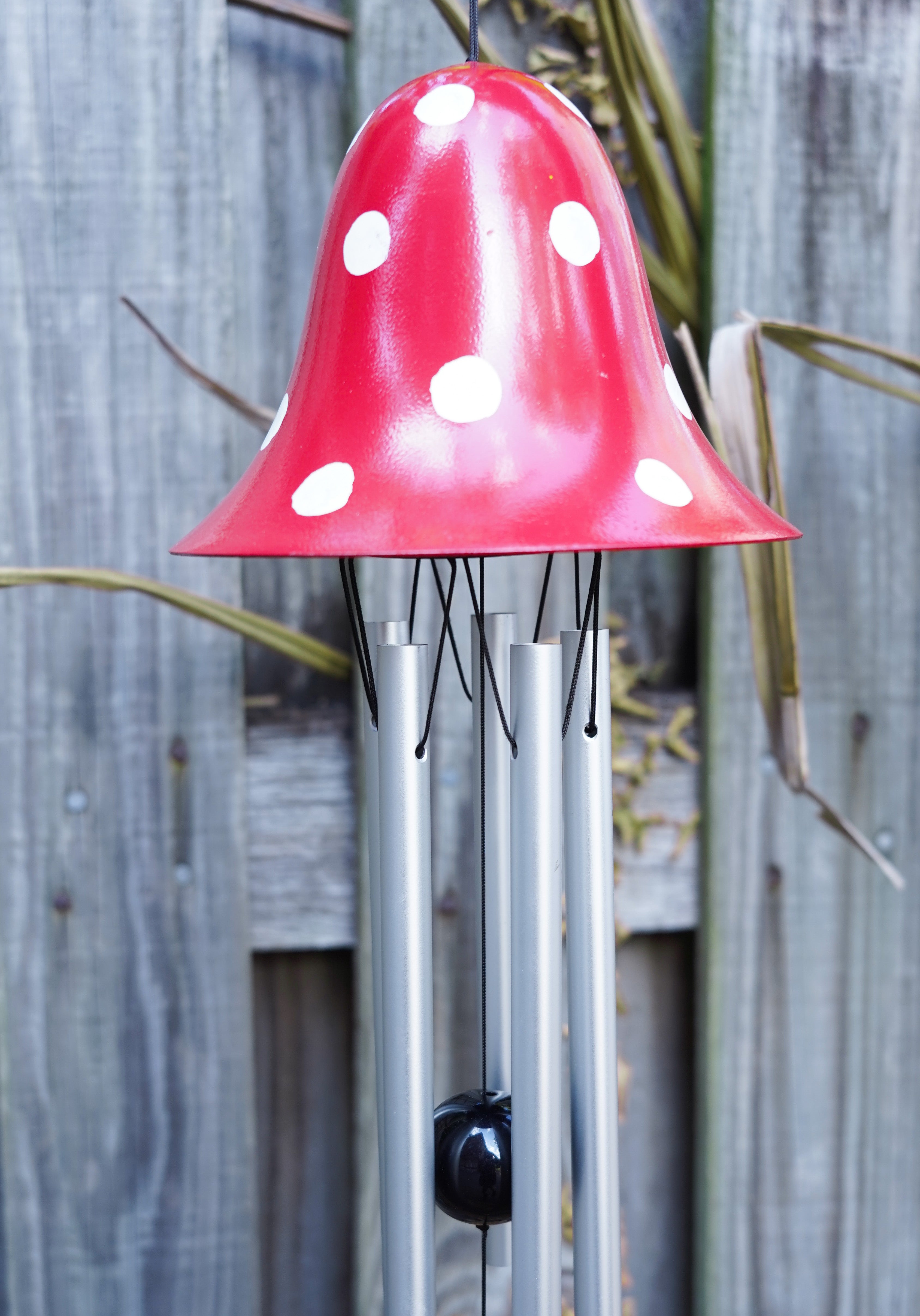 Metal Mushroom Red | WINDCHIME
