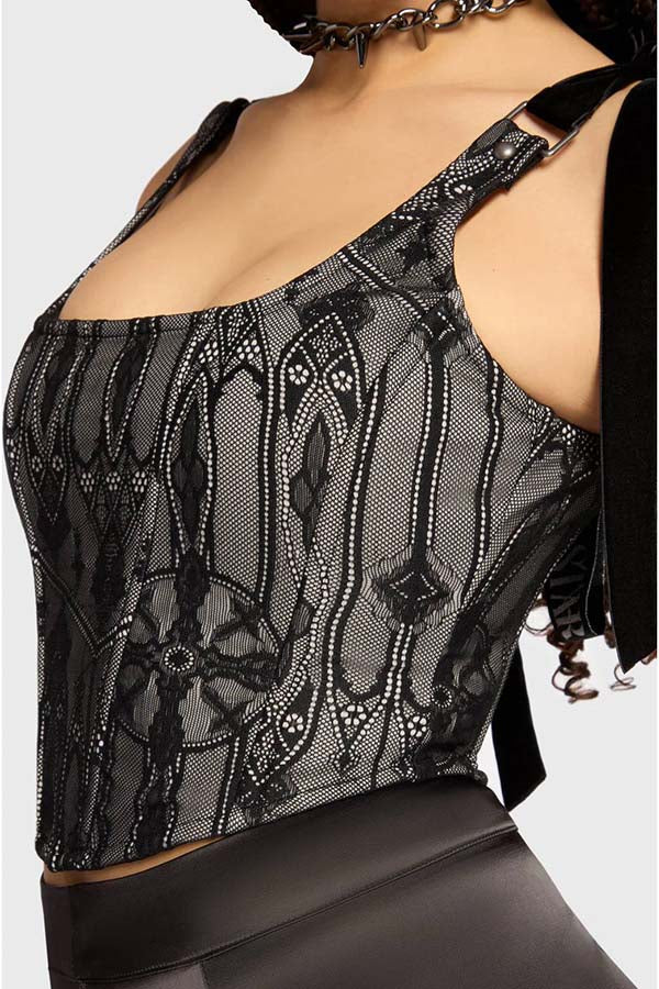 Hallowed Obscura | CORSET TOP