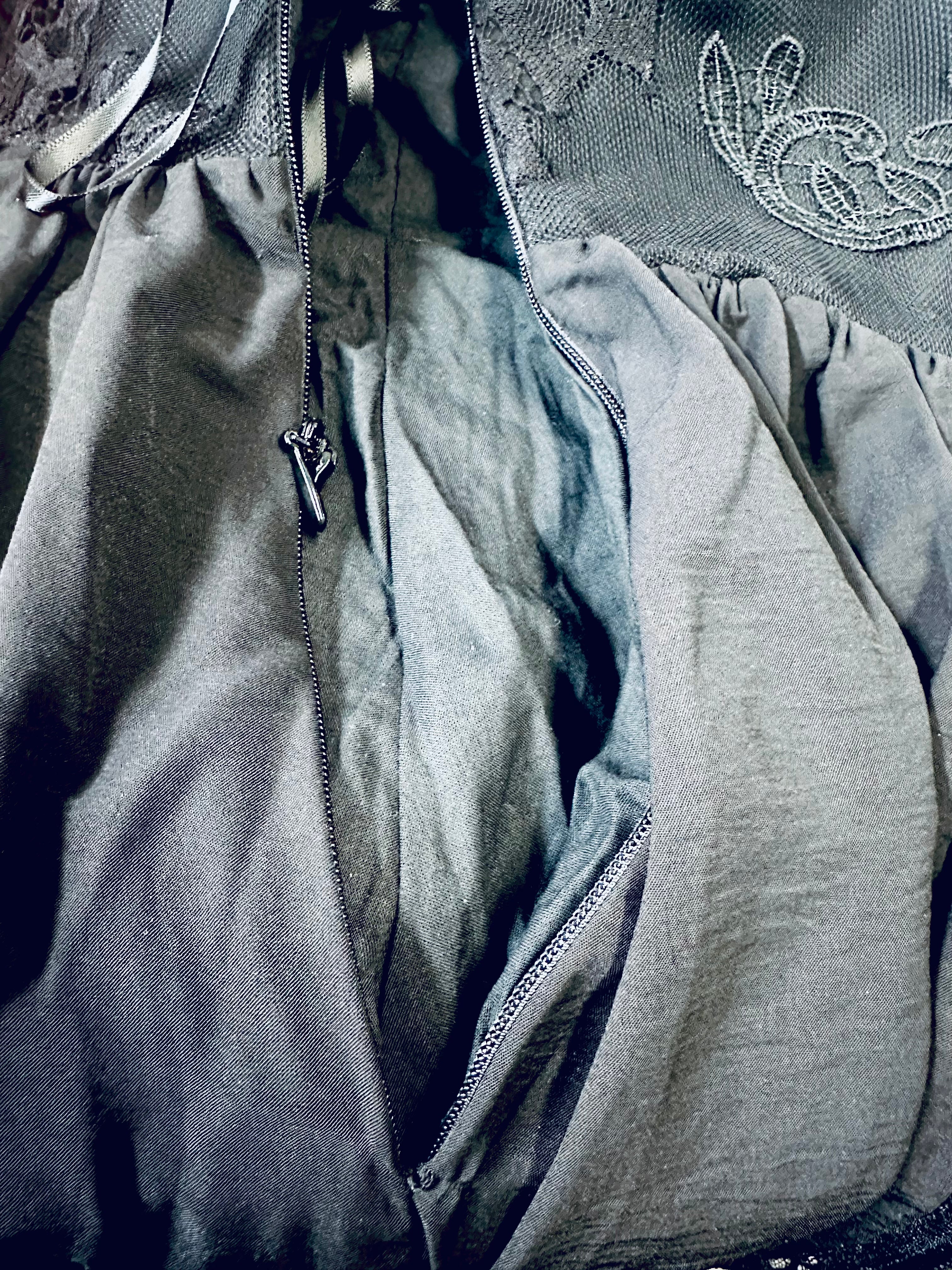 Heart Embroidered | MAXI SKIRT (FAULTY)**