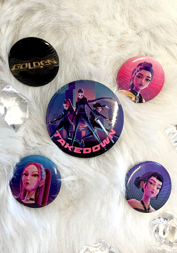 KPDH Huntrix | BADGE SET