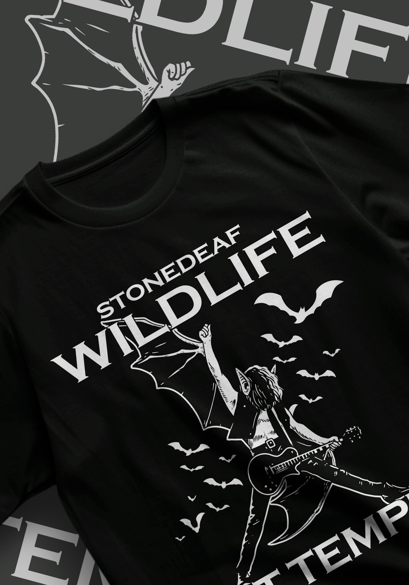 Bat Temple | STONEDEAF CHARITY T-SHIRT**