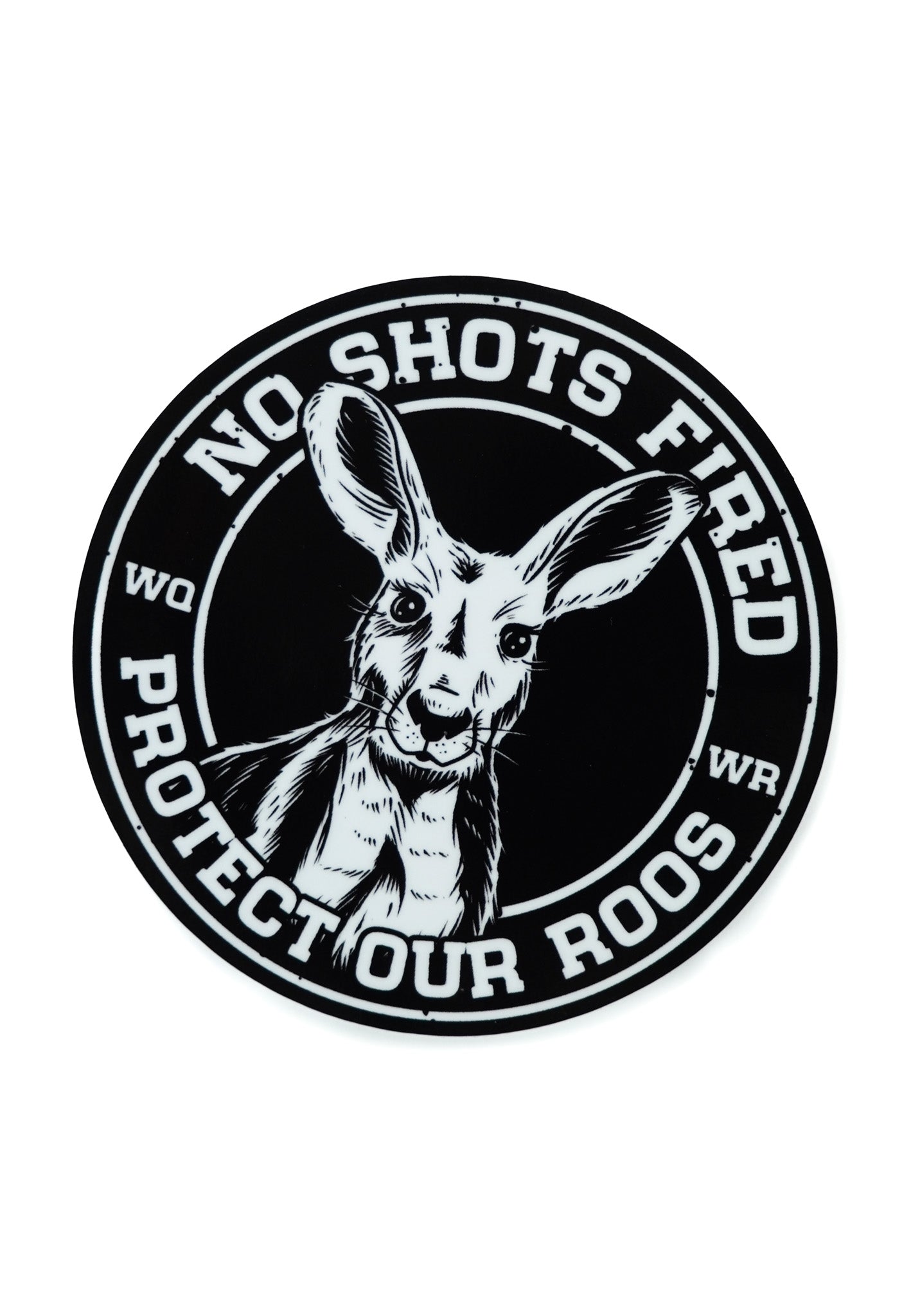 No Shots Fired | STONEDEAF CHARITY STICKER**