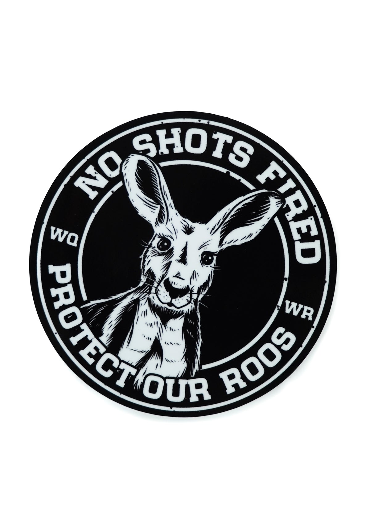 No Shots Fired | STONEDEAF CHARITY STICKER