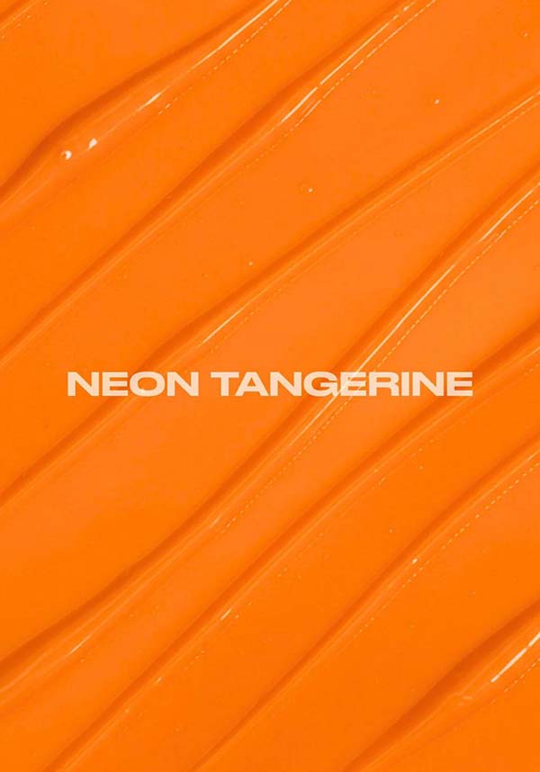 Lunar Tides Neon Tangerine - Detail View