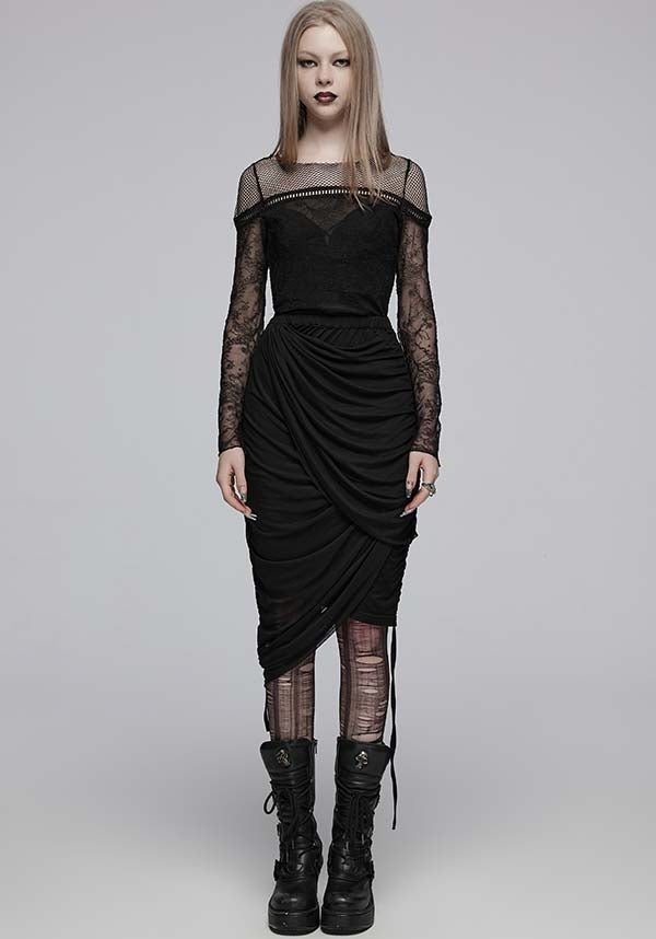 Isadora Ruched | WRAP SKIRT