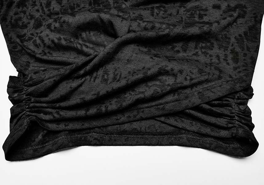 Priscilla | RUCHED HOODED TOP*