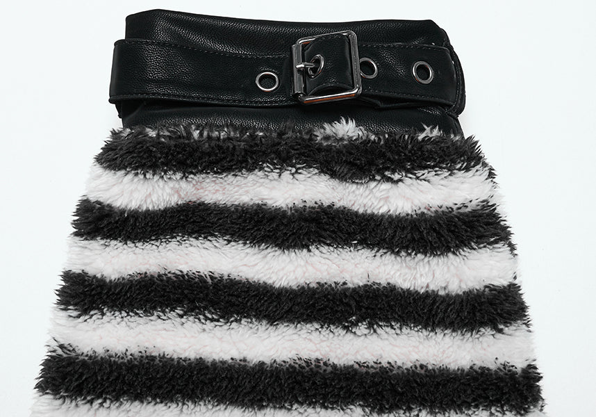 Yua Striped | LEG WARMERS*