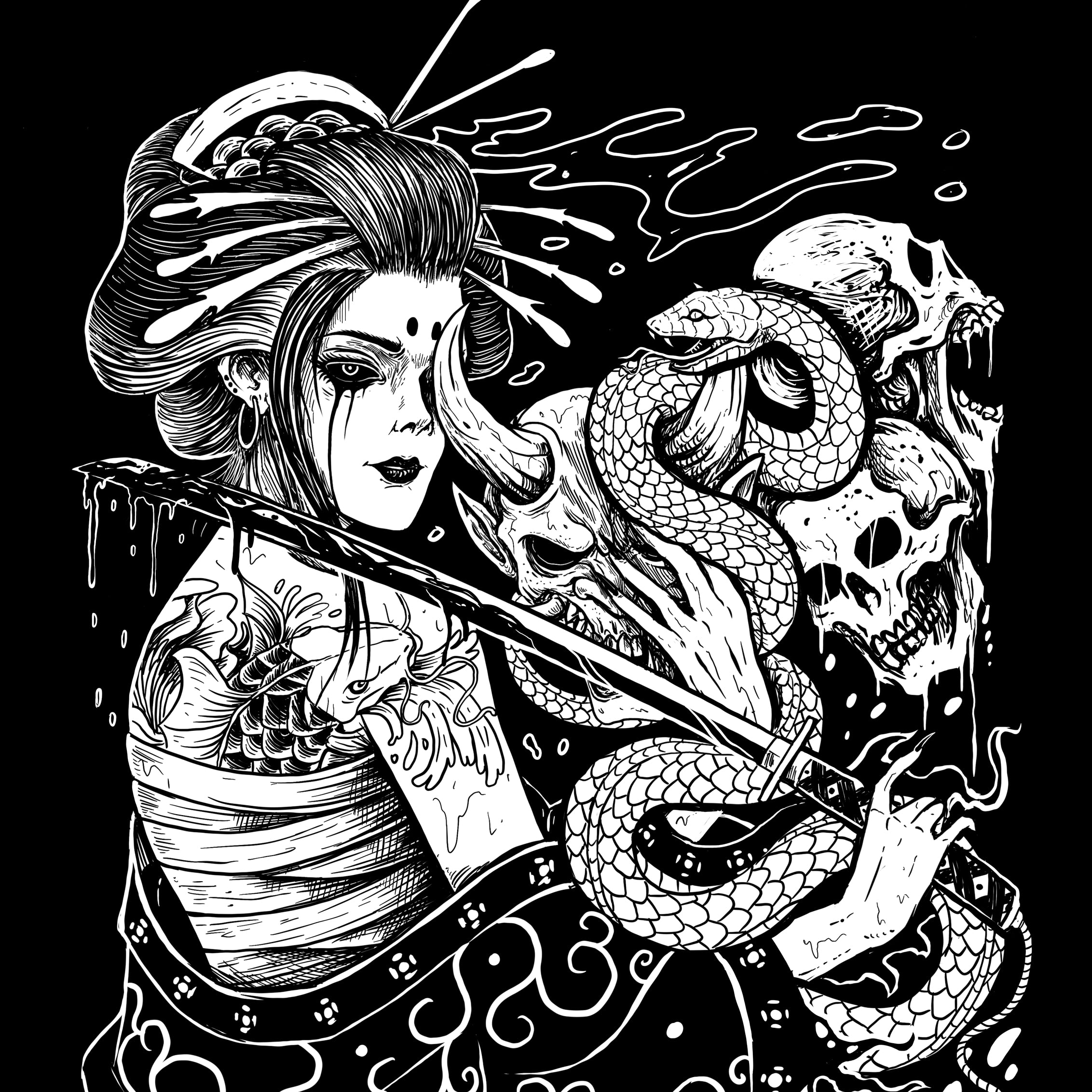 Geisha | MINI CANVAS*