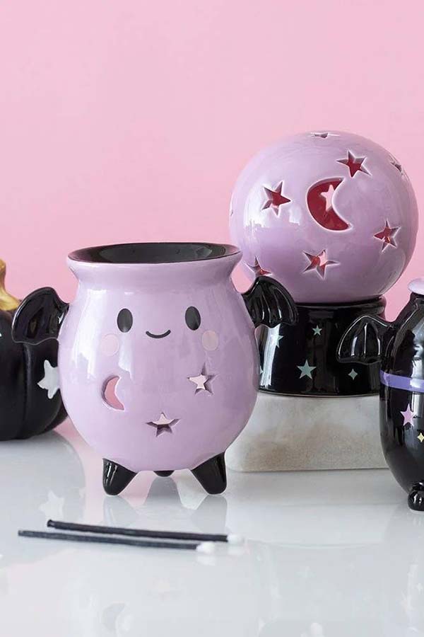 Pastel Bat Cat | OIL BURNER