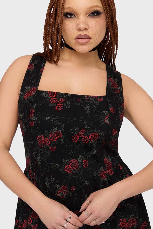 Poisoned Rose | MIDI DRESS