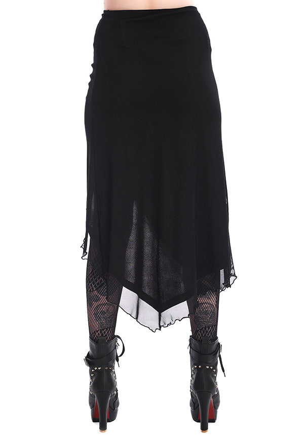 Umbra | MESH RUCHED SKIRT*