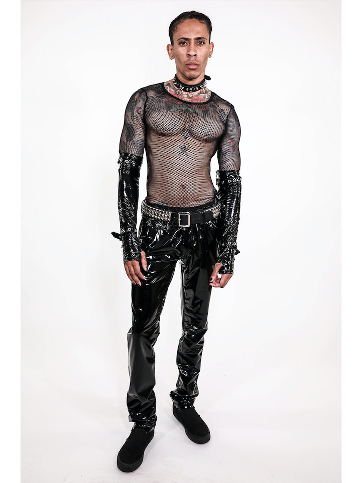 Skinny Pvc Vinyl Stretch Jeans-bottoms-lip Service | BOTTOMS