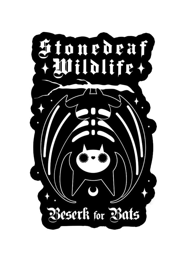 Batty Bones | STONEDEAF CHARITY STICKER**