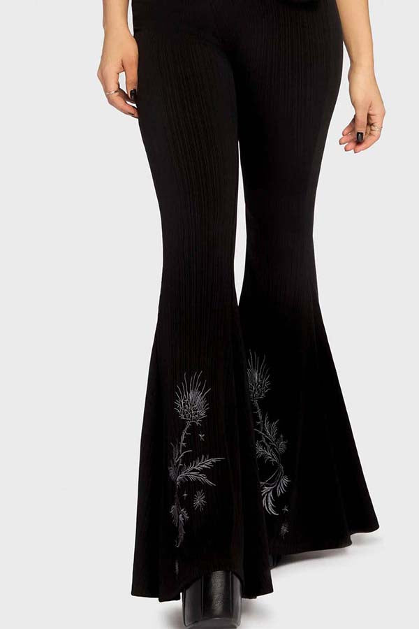 Thistina Embroidered | FLARES