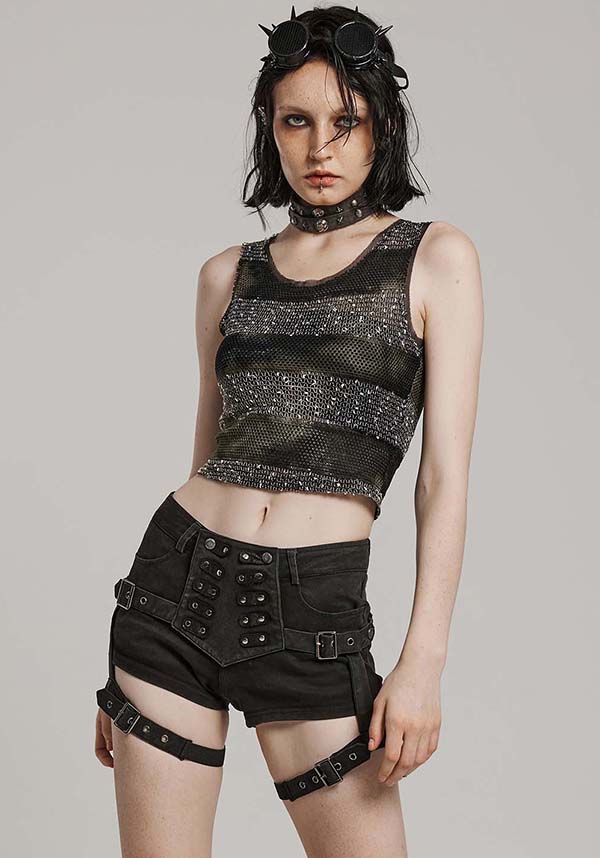 Punk Rave | Jinx Buckle Shorts* | BESERK Australia
