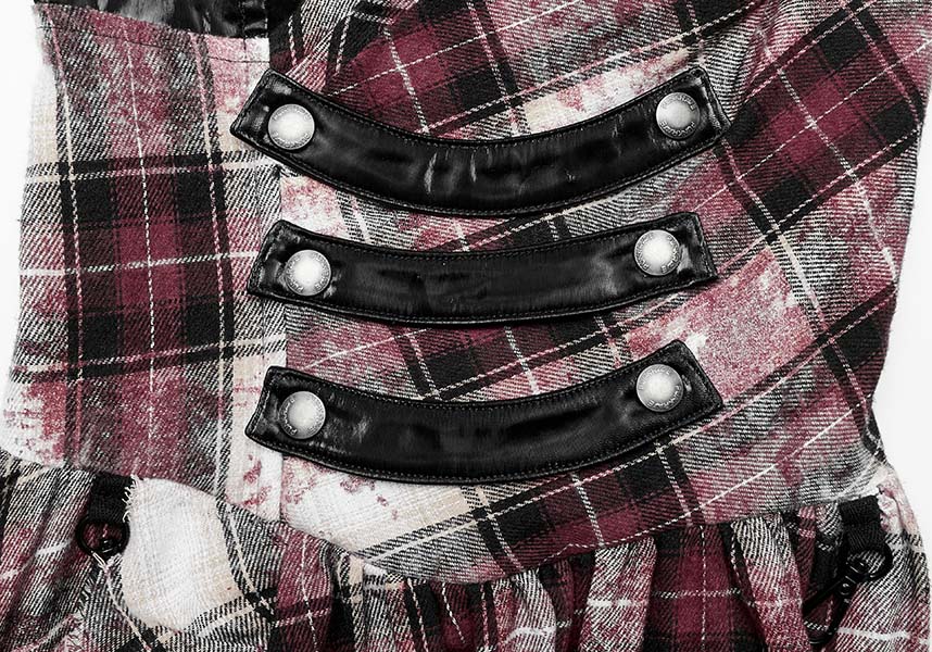 Danika Red Tartan | MIDI DRESS