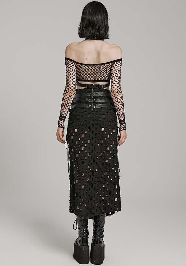 Mazikeen Buckle | MAXI SKIRT*