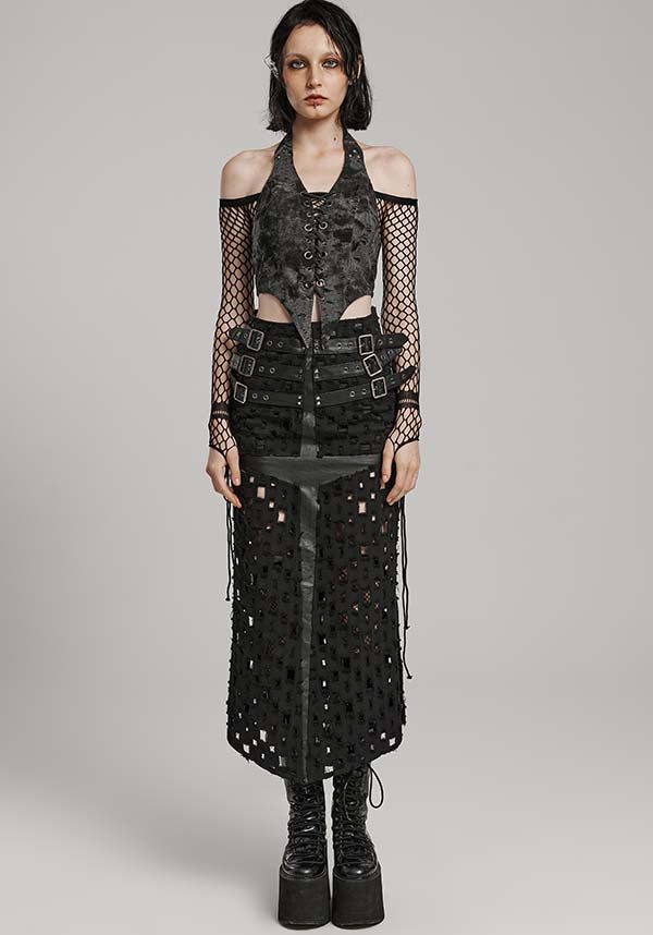 Mazikeen Buckle | MAXI SKIRT*