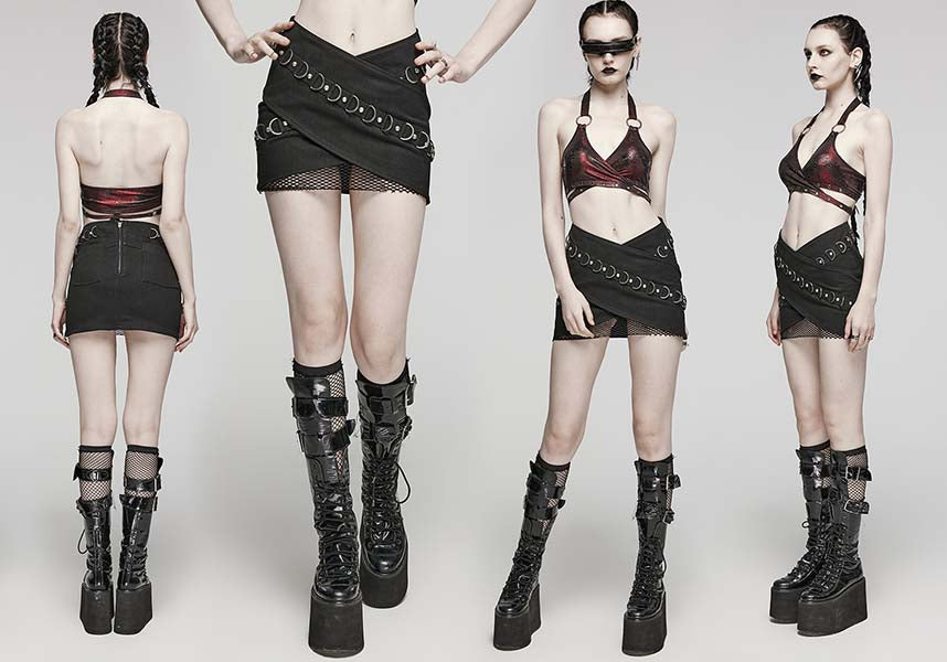 Nyssah Strapped | MINI SKIRT*